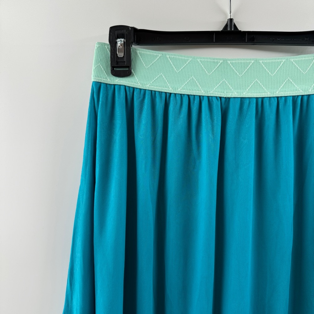 LuLaRoe Lola Skirt NWT – Women’s Small Teal & Turquoise - Picture 2 of 4